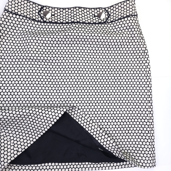 Ann Taylor Patterned Skirt Sz 8 - Picture 6 of 9
